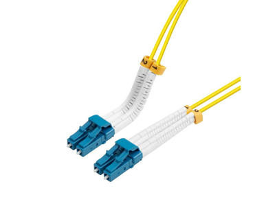 Lanview LVO231409-FLEX InfiniBand og fiberoptisk kabel 5 m LC LC/LC Gul