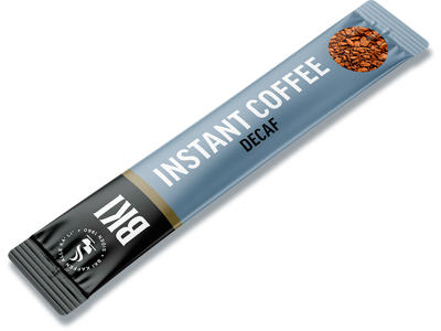 Kaffe, Instant, Koffeinfri, 1.5 g, 250 sticks, BKI 