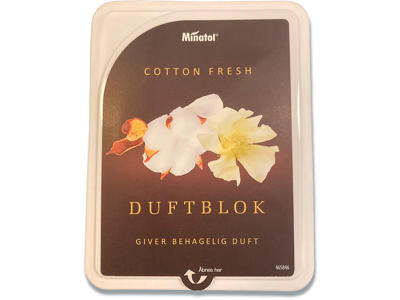 Luftfrisker, Cotton fresh, Uden farve, Med parfume, 1 stk, Minatol