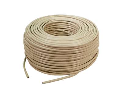 LogiLink CPV0014 netværkskabel Beige 100 m Cat5e