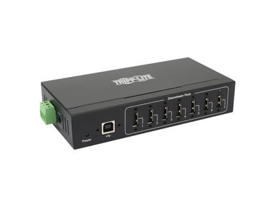 Tripp Lite U223-007-IND-1 interface hub USB 2.0 Type-B 480 Mbit/s Sort