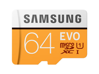 Samsung EVO 64 GB MicroSDXC UHS-I Klasse 10