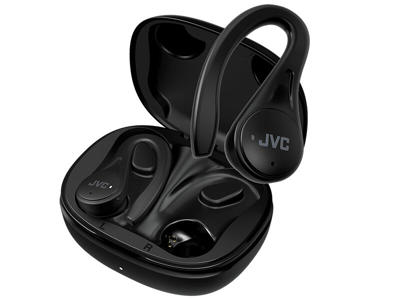 JVC HA-EC25T Headset True Wireless Stereo (TWS) Ørekrog, I ørerne Opkald/musik Bluetooth Sort