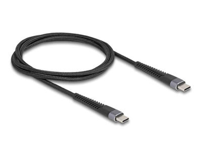 DeLOCK 81124 USB-kabel USB 2.0 1 m USB C Sort