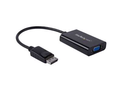 StarTech.com DP2VGAA videokabel adapter 0,184 m Sort