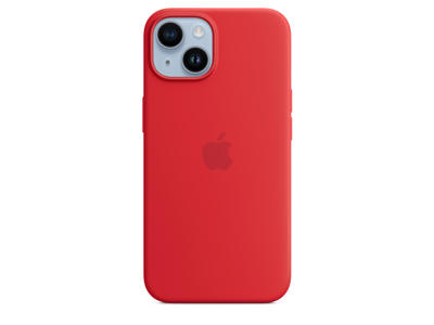 Apple Silikone-etui med MagSafe til iPhone 14 – (PRODUCT)RED