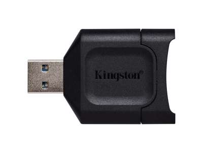 Kingston Technology MobileLite Plus kortlæser USB 3.2 Gen 1 (3.1 Gen 1) Type-A Sort