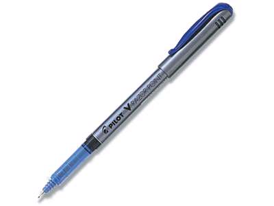 Fineliner, Blå, 0.4 mm, 1 stk, Pilot V Razor Point SW-V10P-L