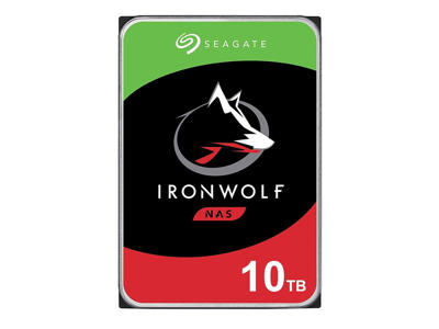 Seagate IronWolf ST10000VN000 harddisk 10 TB 7200 rpm 256 MB 3.5" Serial ATA III