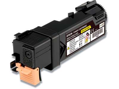 Toner, C2900N, Yellow-gul, 2.500 sider, Epson C13S050627