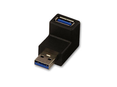 Lindy 71261 kabel kønsskifter USB 3.0 Sort