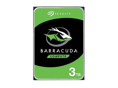 Seagate Barracuda ST3000DM007 harddisk 3 TB 5400 rpm 256 MB 3.5" Serial ATA III