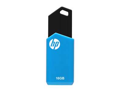 HP v150w USB-nøgle 16 GB USB Type-A 2.0 Sort, Blå