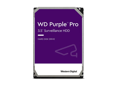 Western Digital Purple Pro harddisk 12 TB 7200 rpm 512 MB 3.5" Serial ATA III