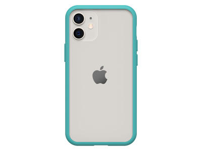 OtterBox React mobiltelefon etui 13,7 cm (5.4") Cover Blå, Transparent