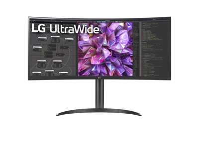 LG 34WQ75C-B computerskærm 86,4 cm (34") 3440 x 1440 pixel Quad HD LCD Sort