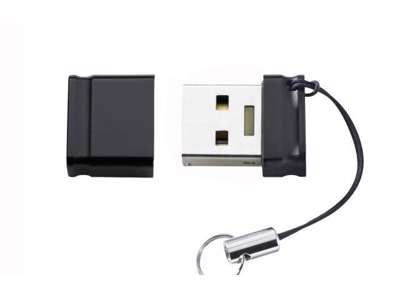 Intenso Slim Line USB-nøgle 128 GB USB Type-A 3.2 Gen 1 (3.1 Gen 1) Sort