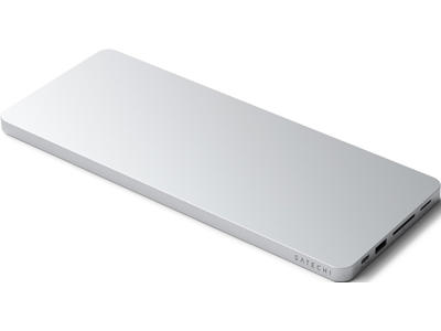 Satechi ST-UCISDS dockingstation Ledningsført USB 3.2 Gen 2 (3.1 Gen 2) Type-C Sølv