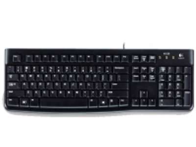 Logitech K120 Keyboard, Black (Nordic)