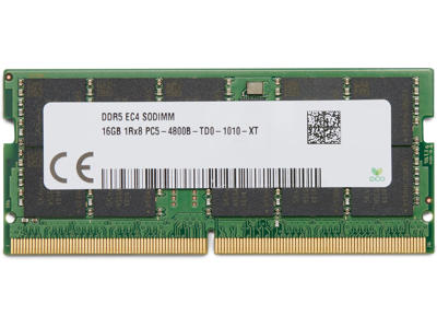 HP 6D8T0AA hukommelsesmodul 16 GB 1 x 16 GB DDR5 4800 MHz Fejlkorrigerende kode