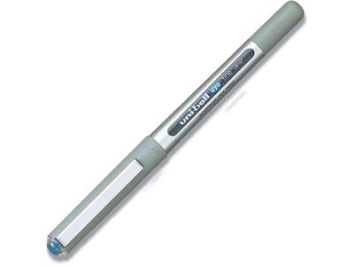 Rollerball pen, 0.7 mm, 0.3 mm, Blå, uni-ball Eye Fine UB-157-41