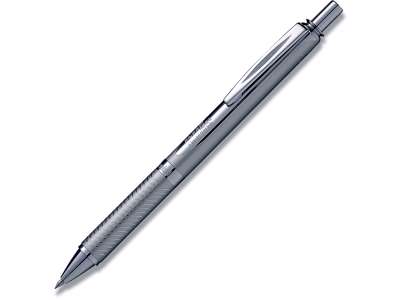 Rollerball gelpen, 0.7 mm, 0.35 mm, Sort, Pentel EnerGel BL407X-A Luksus