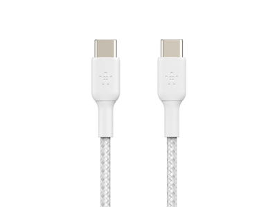 Belkin CAB004BT2MWH2PK USB-kabel USB 2.0 2 m USB C Hvid