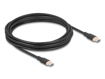 DeLOCK 81240 USB-kabel USB 2.0 4 m USB C Sort