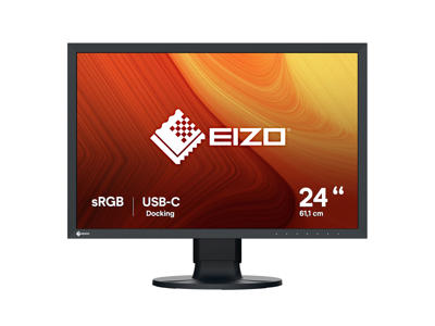 EIZO ColorEdge CS2400R computerskærm 61,2 cm (24.1") 1920 x 1200 pixel WUXGA LCD Sort