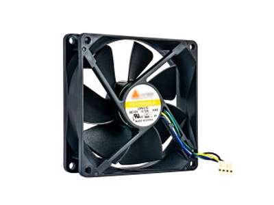 QNAP FAN-9CM-T01 Computerkølesystem Universel Ventilator 9,2 cm Sort