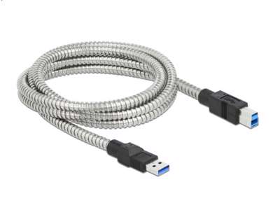 DeLOCK 86779 USB-kabel USB 3.2 Gen 1 (3.1 Gen 1) 2 m USB A USB B Sølv