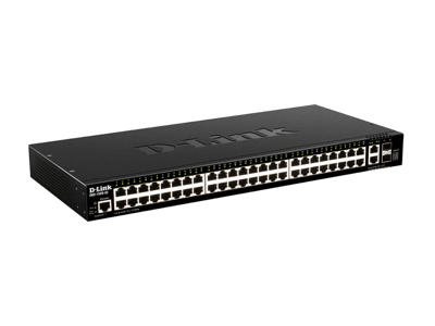 D-Link DGS-1520-52/E netværksswitch Administreret L3 10G Ethernet (100/1000/10000) 1U Sort