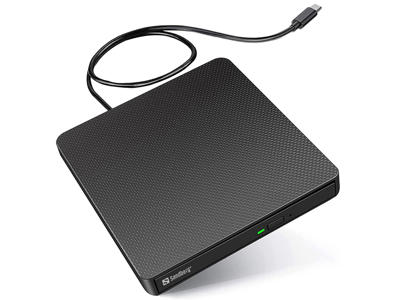 Sandberg USB-C/A DVD Drive