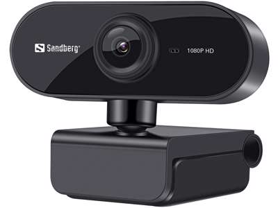 Sandberg USB Webcam Flex 1080P HD, Black