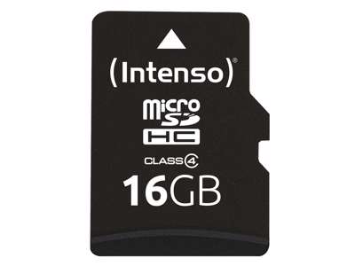 Intenso 3403470 hukommelseskort 16 GB MicroSDHC Klasse 4