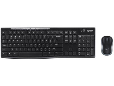 Logitech MK270 Wireless Desktop Set, Black (Nordic)