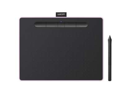 Wacom Intuos M tegneplade Sort, Lyserød 2540 lpi 216 x 135 mm USB/Bluetooth