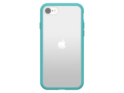 OtterBox React mobiltelefon etui 11,9 cm (4.7") Cover Blå, Transparent