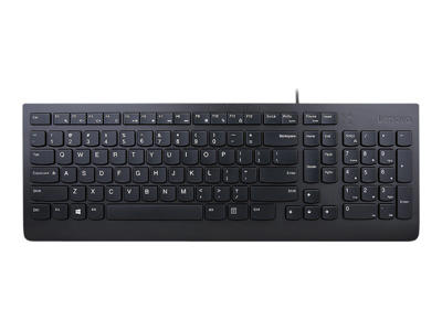 Lenovo Essential tastatur Universel USB QWERTY Nordisk Sort