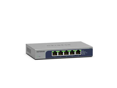 NETGEAR MS105-100EUS netværksswitch Ikke administreret 2.5G Ethernet (100/1000/2500) Strøm over Ethernet (PoE) 1U