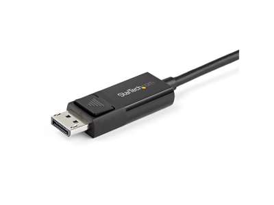 StarTech.com CDP2DP2MBD videokabel adapter 2 m USB Type-C DisplayPort Sort