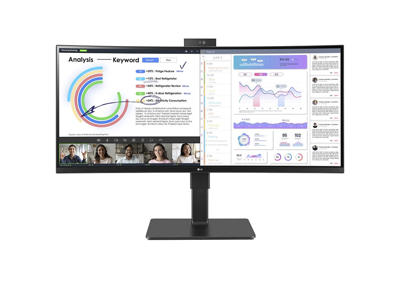 LG 34BQ77QC-B computerskærm 86,4 cm (34") 3440 x 1440 pixel UltraWide Dual Quad HD LCD Sort