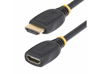 StarTech.com HD2MF18INL HDMI-kabel 0,5 m HDMI Type A (Standard) Sort