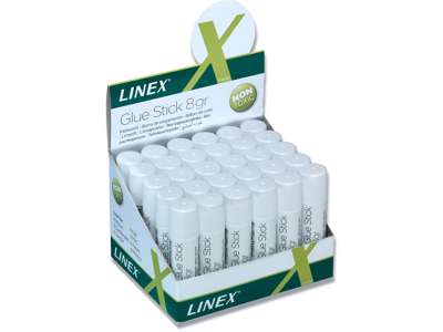 Limstift, 8 g, Rund, 1 stk, Linex 