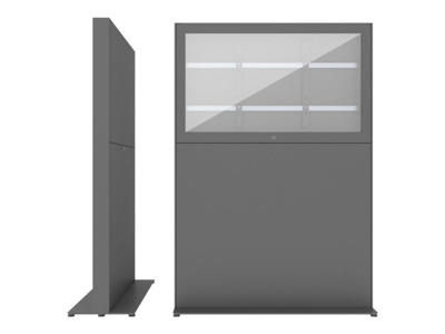 SMS Smart Media Solutions 49L Casing Freestand Storage G2 DG 124,5 cm (49") Grå