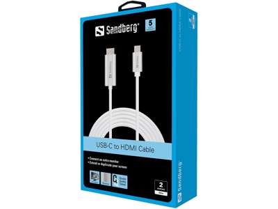 Sandberg USB-C to HDMI Cable 2M