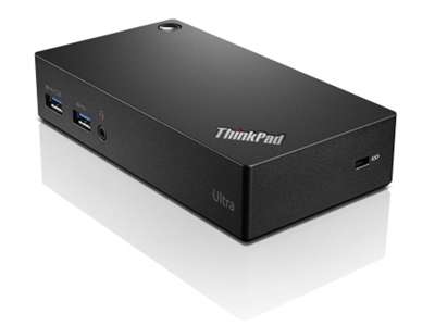 Lenovo 40A80045IT dockingstation Ledningsført USB 3.2 Gen 1 (3.1 Gen 1) Type-A Sort