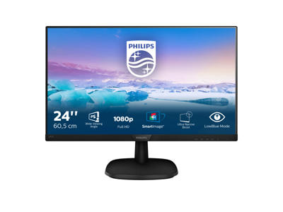 Philips V Line Full HD LCD-skærm 243V7QDSB/00