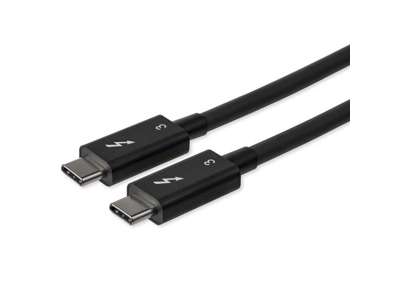 StarTech.com TBLT34MM80CM Thunderbolt kabel 0,8 m 40 Gbit/sek. Sort