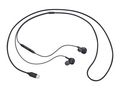 Samsung EO-IC100 Headset Ledningsført I ørerne Opkald/musik USB Type-C Sort